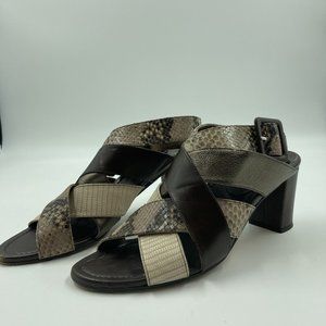 Anyi Lu Zara Leather Heels